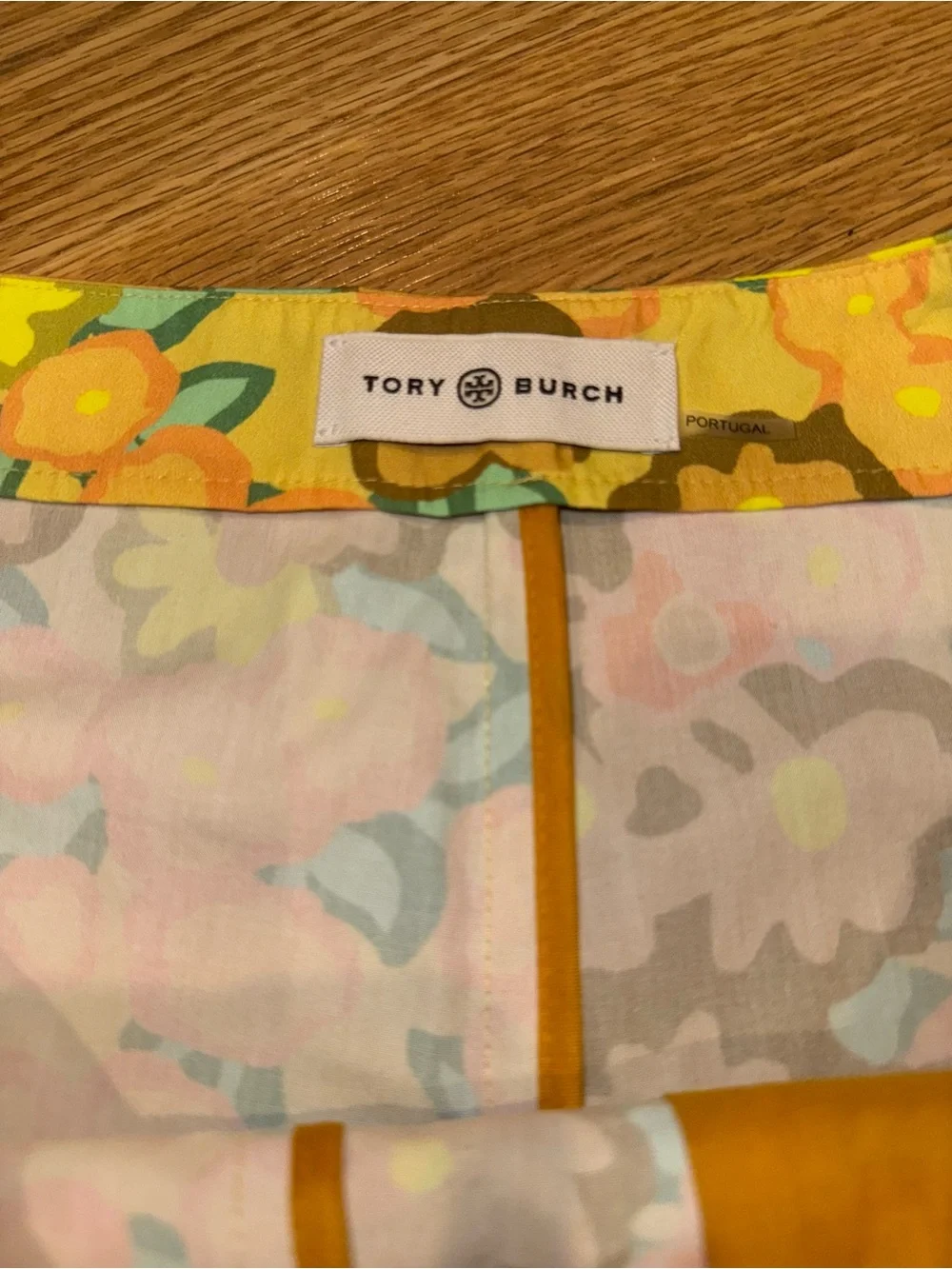 Tory Burch Blossom Poplin‎ Skort size 14